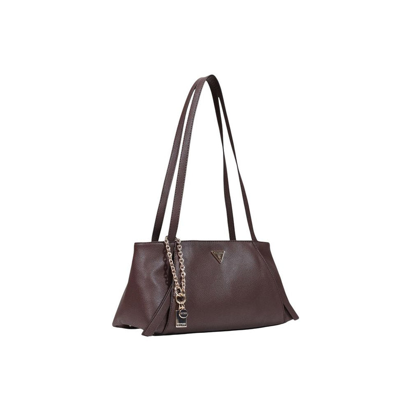 Guess LUCCI GIRLFRIEND SAT HWBG97 Medium Brown Handbag