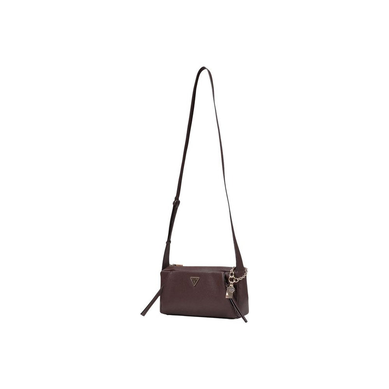 Guess Lucci Girlfriend Satchel Handbag in Brown