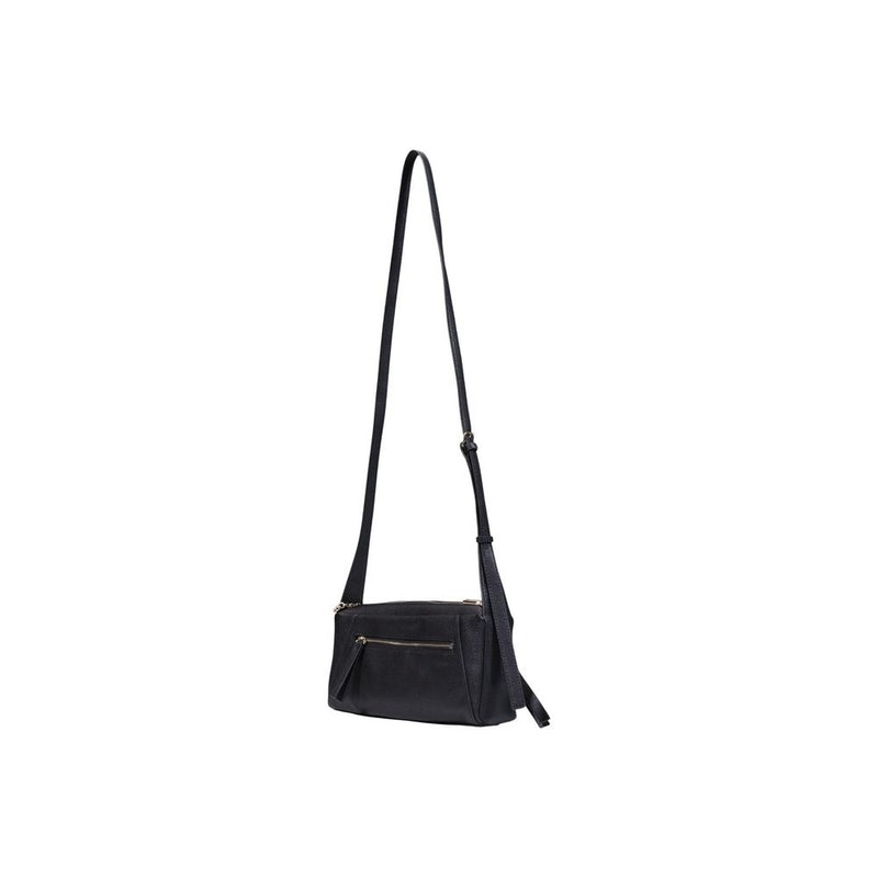 Guess Lucci Girlfriend Satchel Handbag - Black Polyurethane