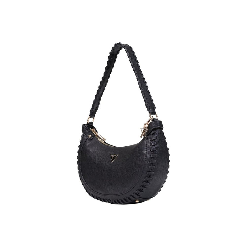Guess Lucci Girlfriend Small Satchel - Black Handbag