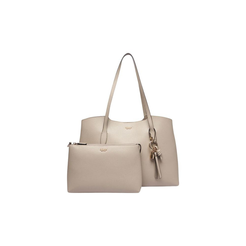 Guess Lucci Girlfriend Satchel Handbag - Gold