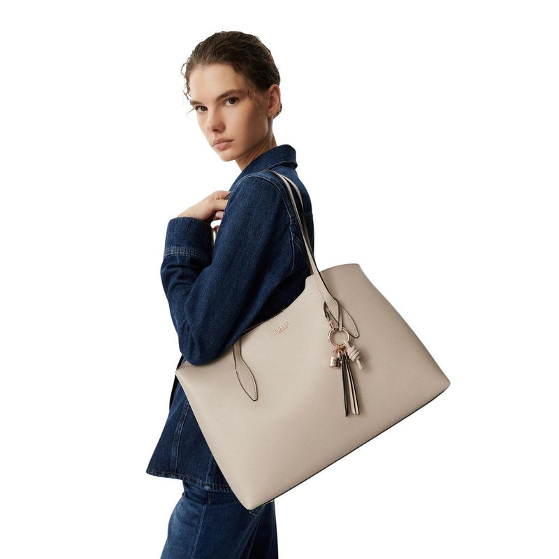 Guess Lucci Girlfriend Satchel Handbag - Gold