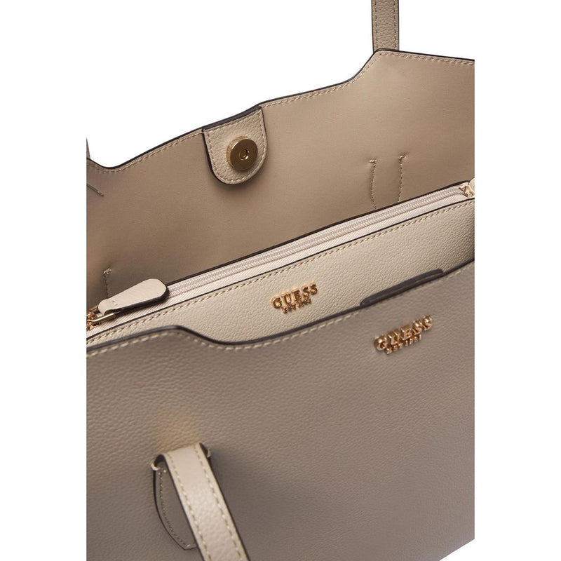 Guess Lucci Girlfriend Satchel Handbag - Gold