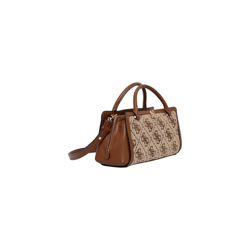 Guess Audrey White Polyester Handbag - Elegant & Functional