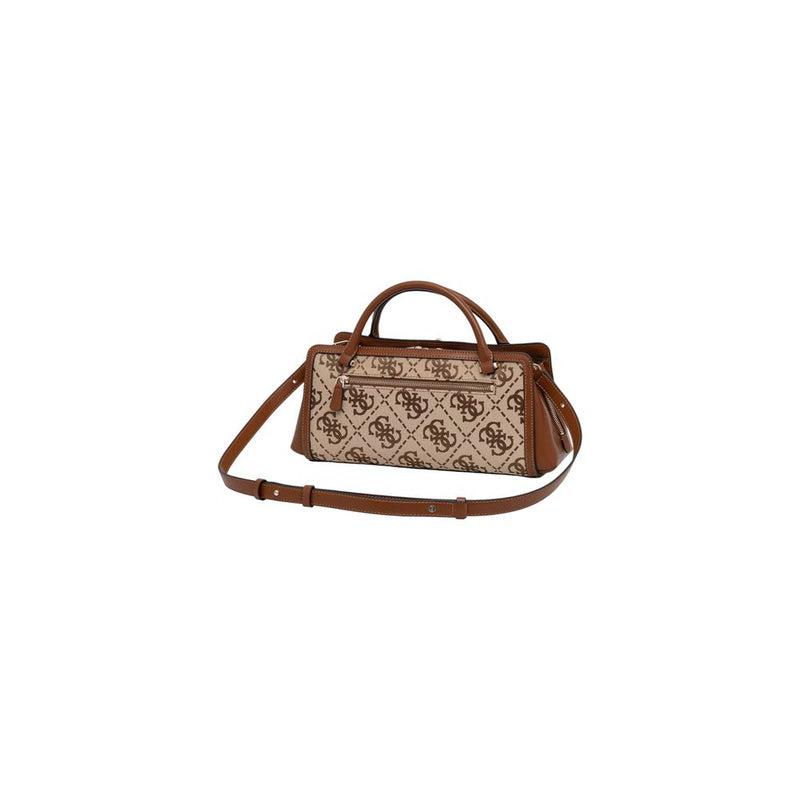 Guess Audrey White Polyester Handbag - Elegant & Functional