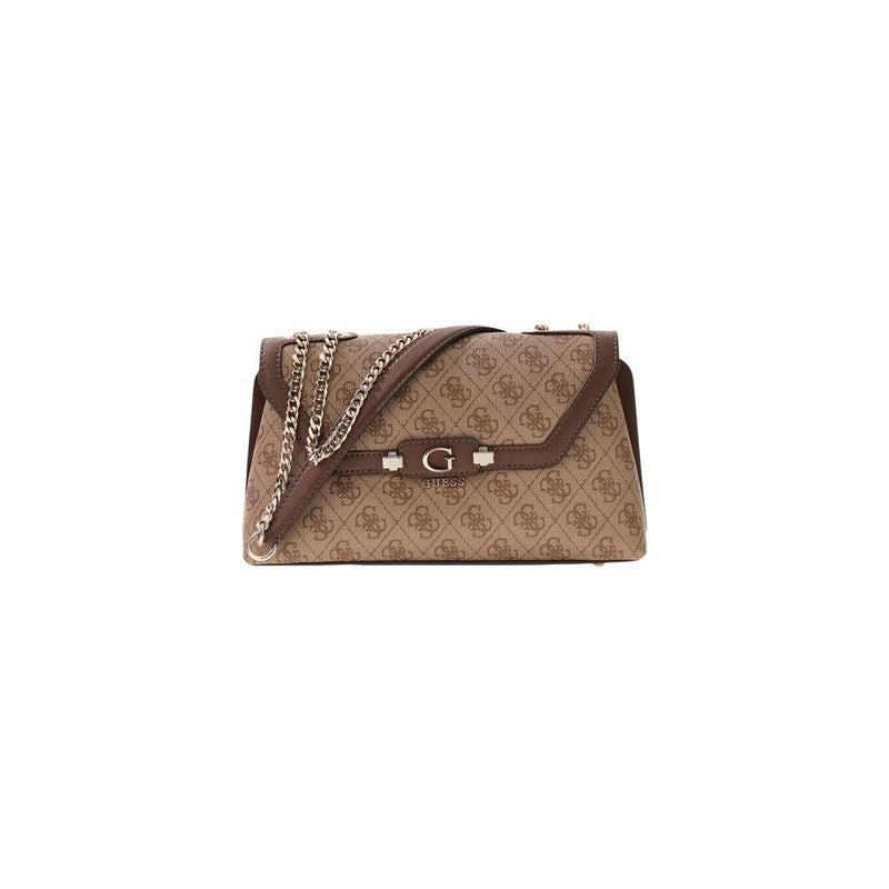 Guess Coleen Logo Small Handbag - White