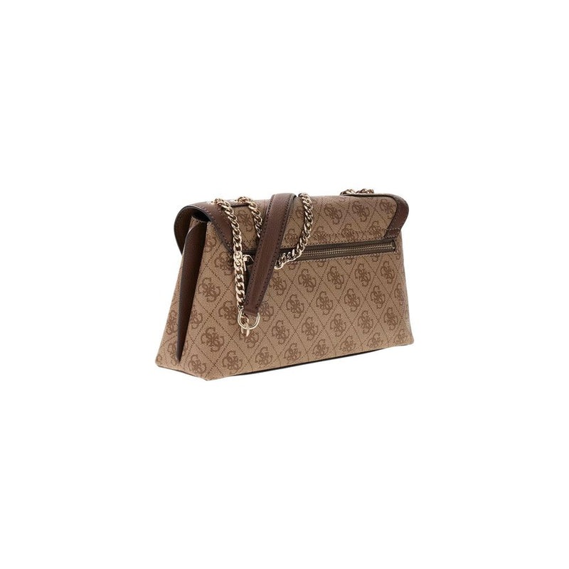 Guess Coleen Logo Small Handbag - White