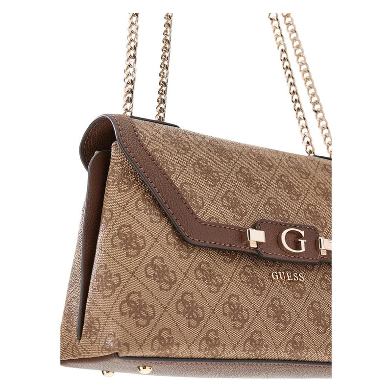 Guess Coleen Logo Small Handbag - White