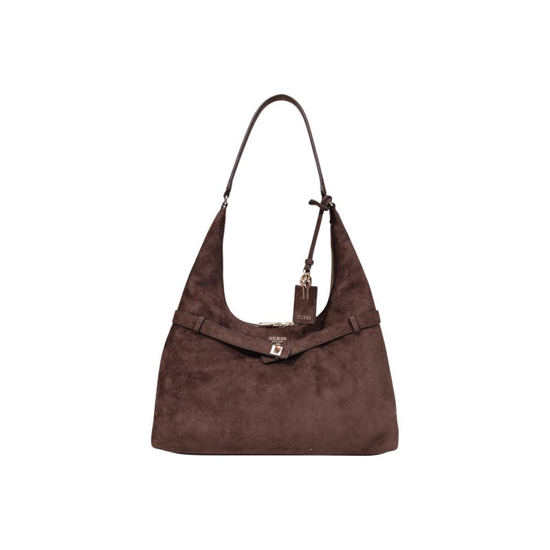 Guess Coleen Logo Small SA HWSG97 Brown Handbag