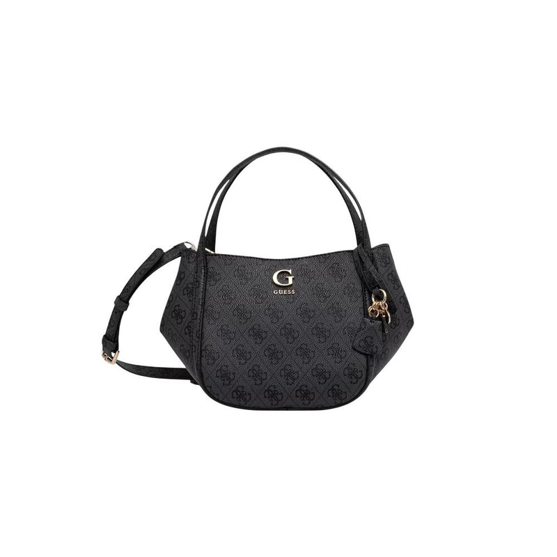Guess Coleen Logo Small Gray Handbag for Women