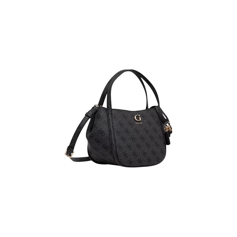 Guess Coleen Logo Small Gray Handbag for Women