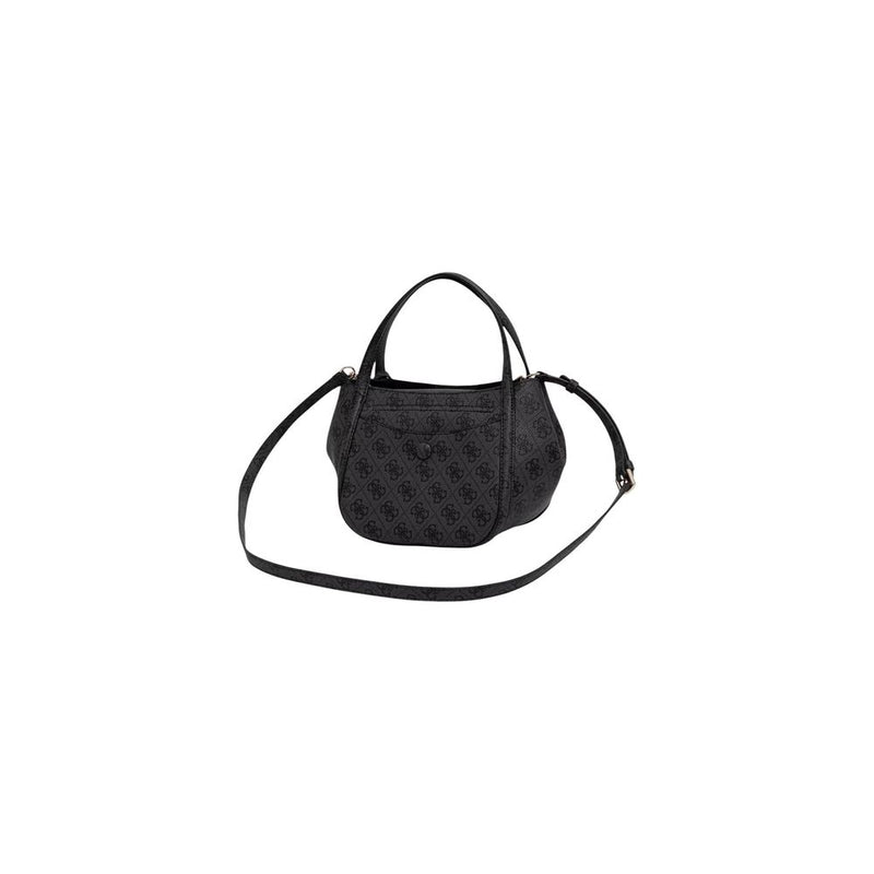 Guess Coleen Logo Small Gray Handbag for Women