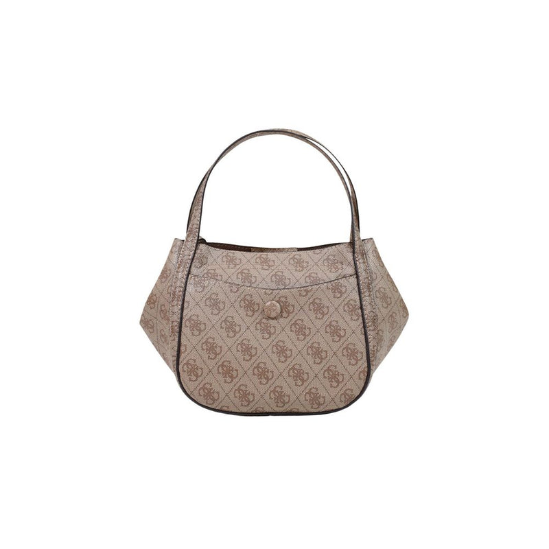 Guess Coleen Logo Small White Handbag - Stylish & Versatile