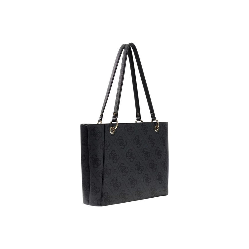 Guess ELSIE Shoulder Bag - Gray Polyurethane Handbag