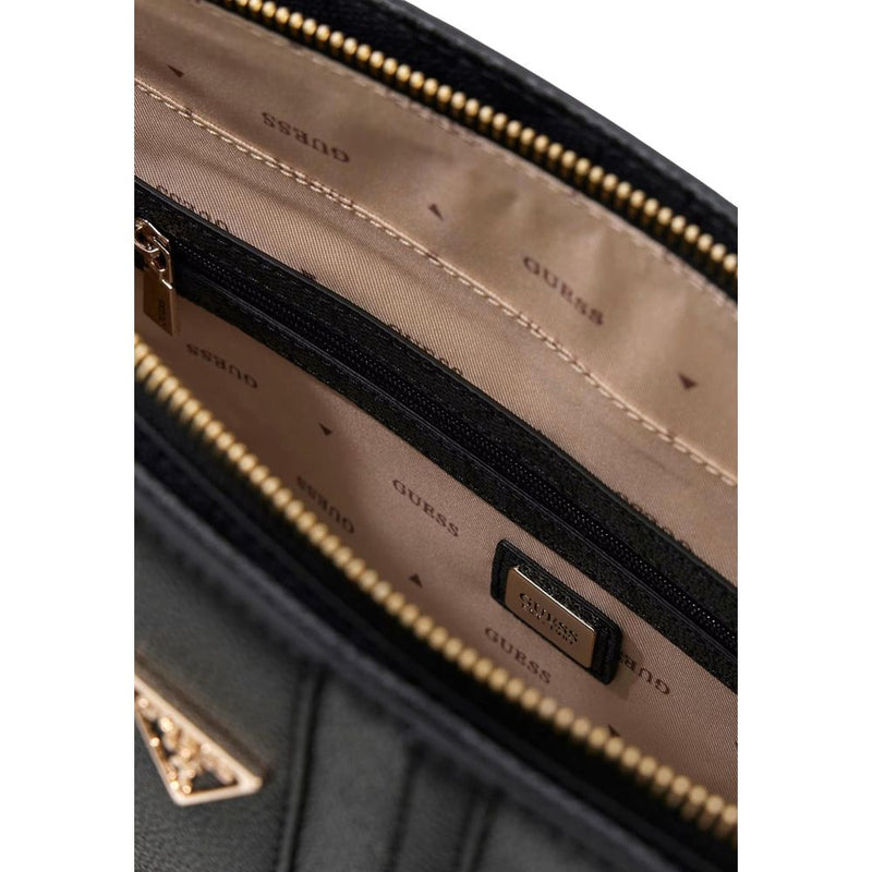Guess ELSIE Shoulder Bag - Gray Polyurethane Handbag