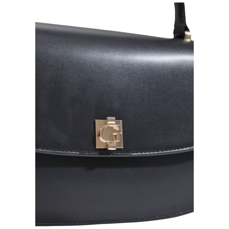 Guess Audrey Small Girlfriend Handbag - Black Polyurethane