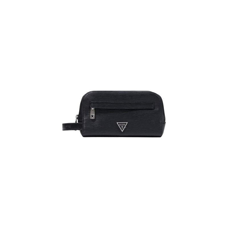 Guess Milano Small Necessaire Black Clutch Bag