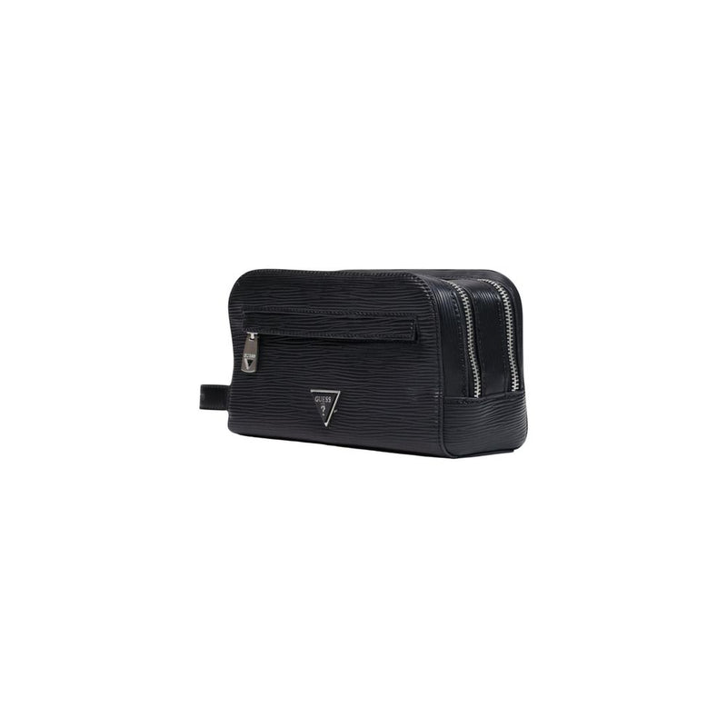 Guess Milano Small Necessaire Black Clutch Bag