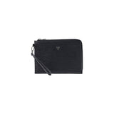 Guess Black Polyethylene Clutch Bag