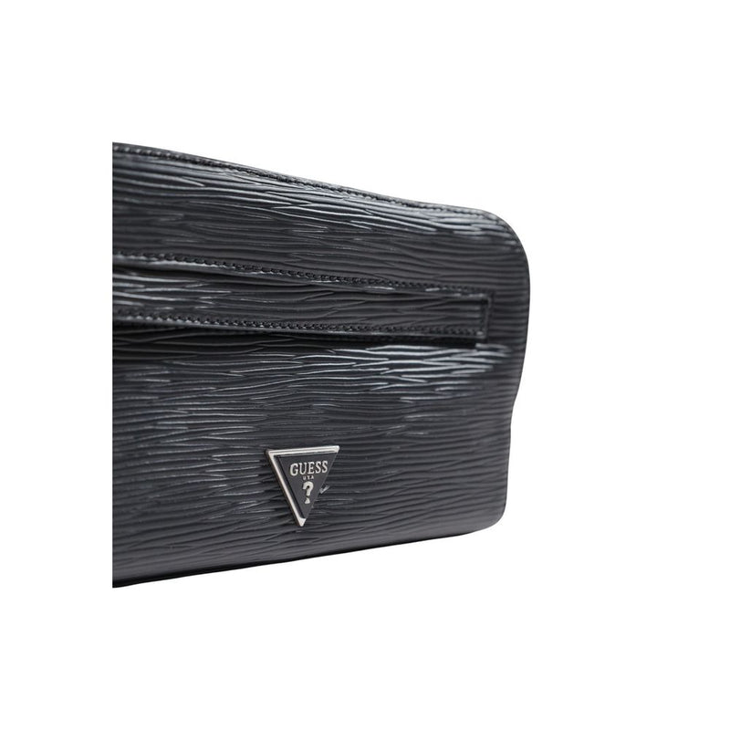 Guess Milano Small Necessaire Black Clutch Bag
