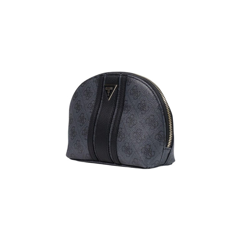 Guess NOELLE II DOME Gray Polyurethane Clutch Bag