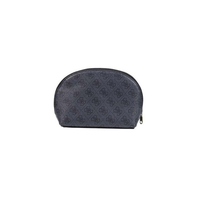 Guess NOELLE II DOME Gray Polyurethane Clutch Bag
