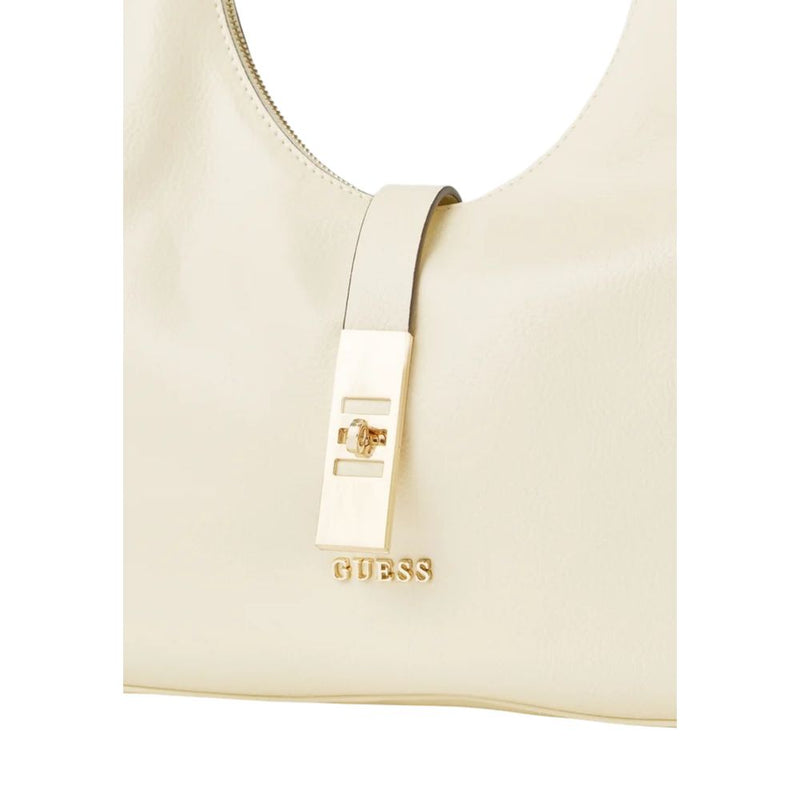 Guess Brooke Hobo Cream Handbag - Stylish & Versatile