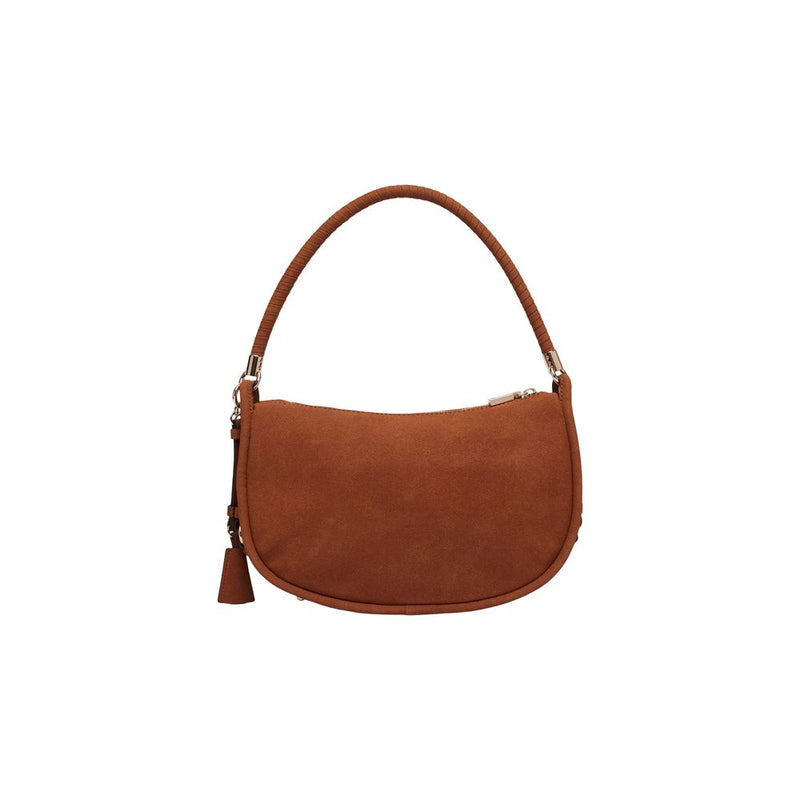 Guess DANYA Brown Suede Leather Handbag