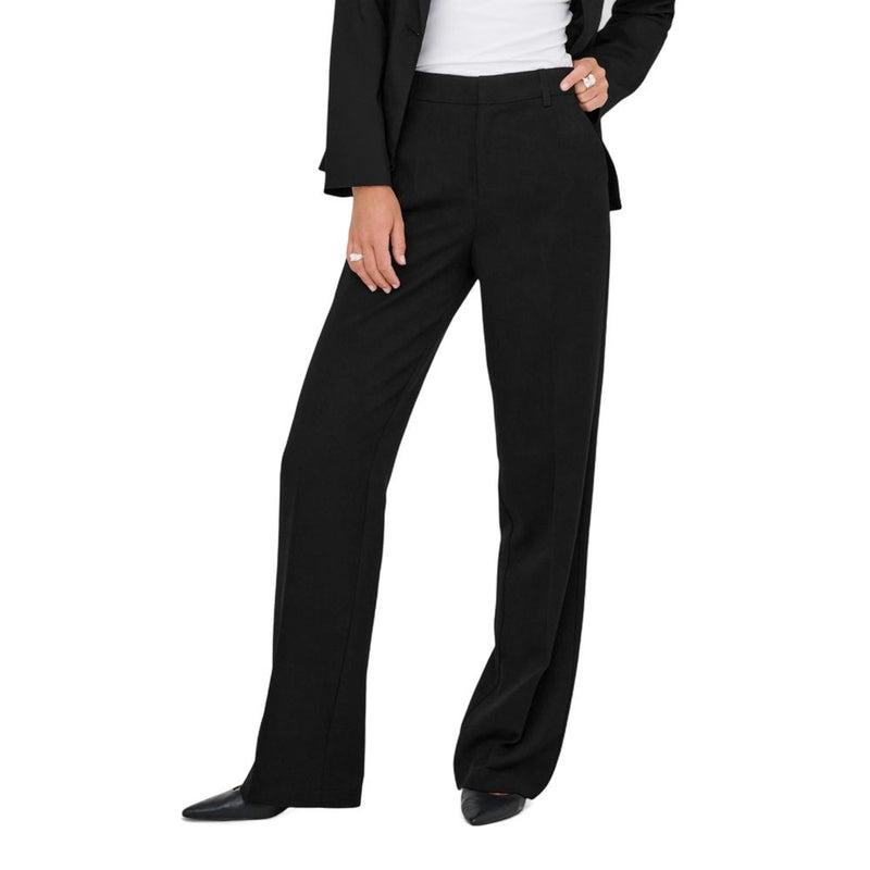 Only ONLHATTIE-LANA High Waist Black Casual Pants for Women