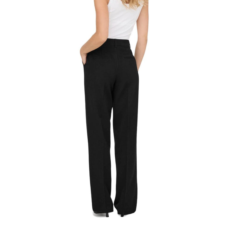 Only ONLHATTIE-LANA High Waist Black Casual Pants for Women