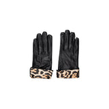Pieces Black Leather Gloves