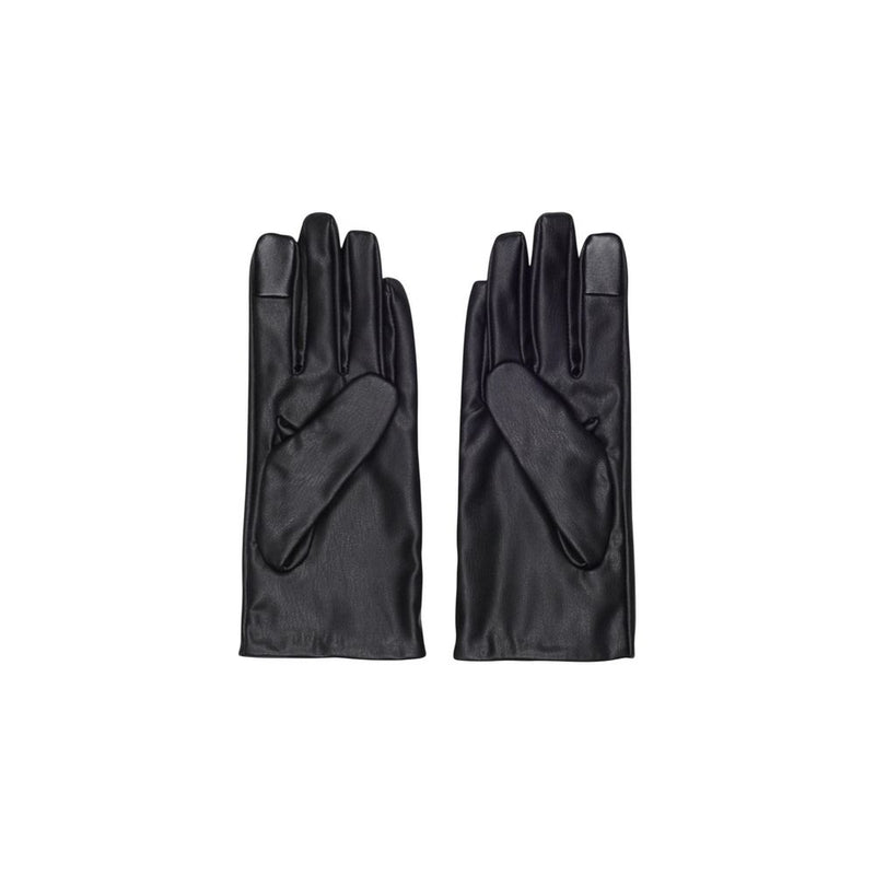 Pieces Pcjidia Black Polyethylene Smart Gloves for Women