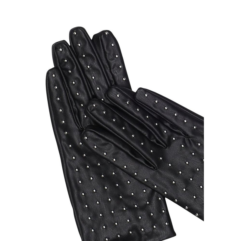 Pieces Pcjidia Black Polyethylene Smart Gloves for Women