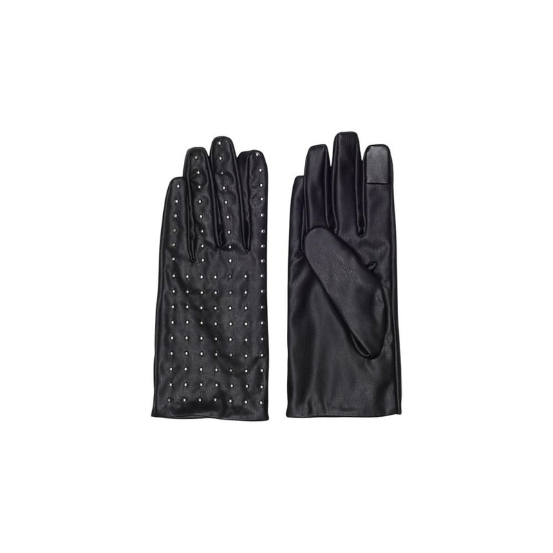 Pieces Pcjidia Black Polyethylene Smart Gloves for Women