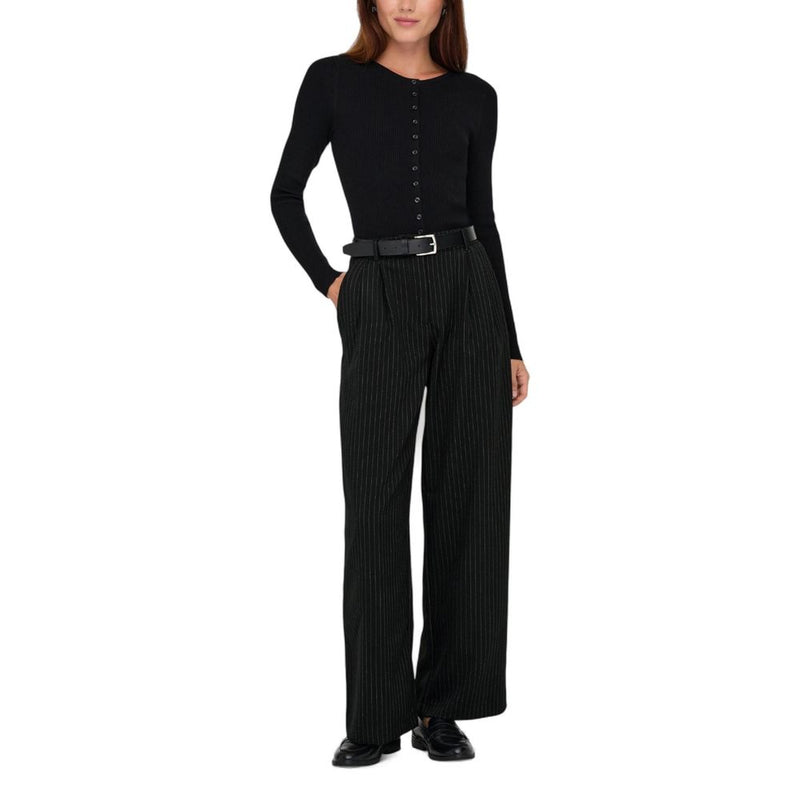 Only ONLREINA Black Recycled Polyester Casual Pants for Women