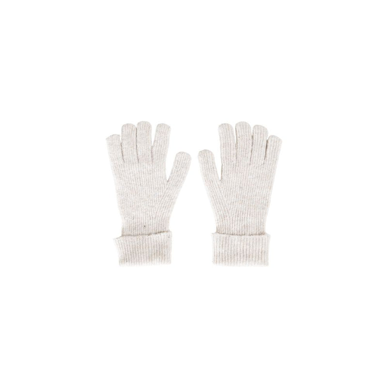 Only Gray Recycled Polyester Gloves - ONLSOLA GLITTER KNIT GLOVES