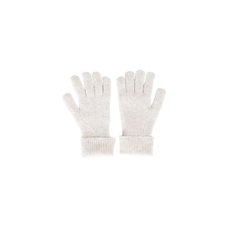Only Gray Recycled Polyester Gloves - ONLSOLA GLITTER KNIT GLOVES