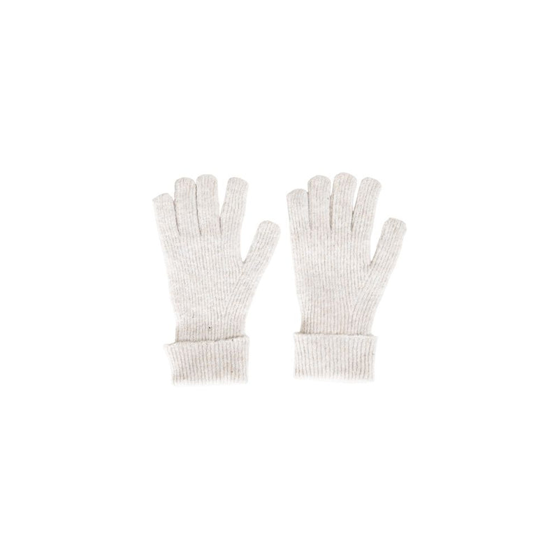 Only Gray Recycled Polyester Gloves - ONLSOLA GLITTER KNIT GLOVES