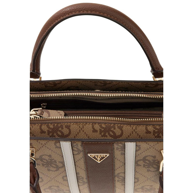 Guess ELSIE Bicolor Polyurethane Handbag - Modern Elegance