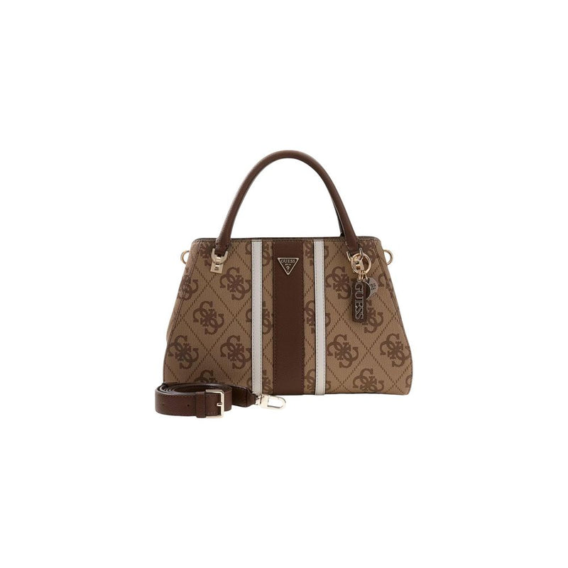 Guess ELSIE Bicolor Polyurethane Handbag - Modern Elegance