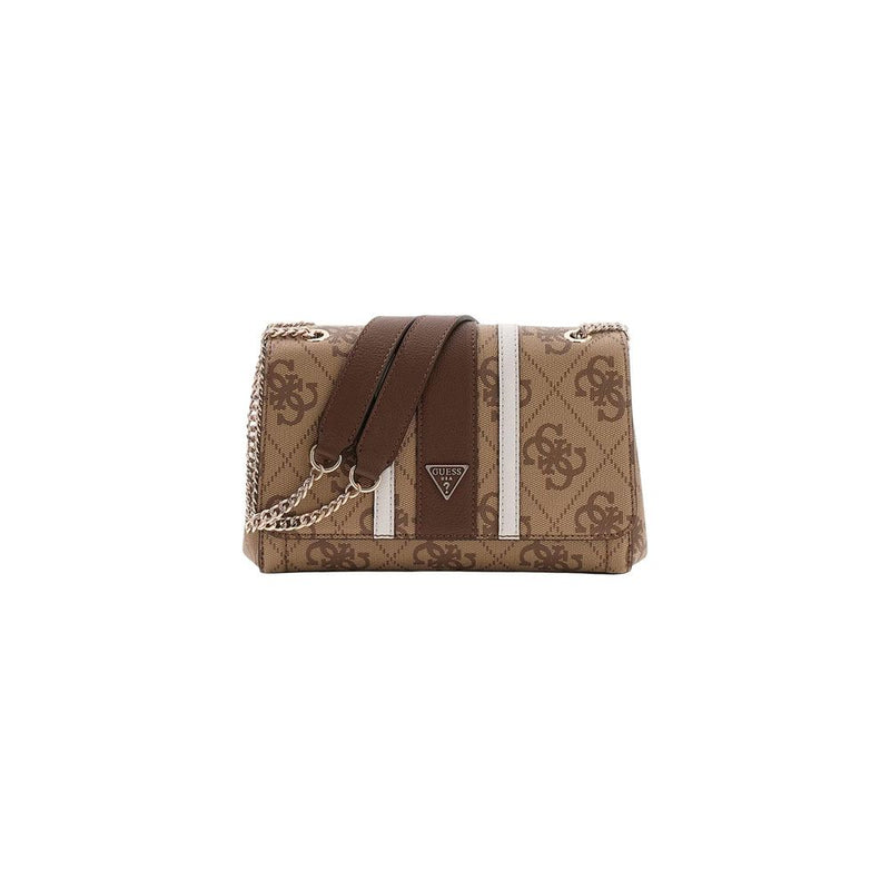 Guess Elsie Bicolor Polyurethane Handbag - Elegant & Practical