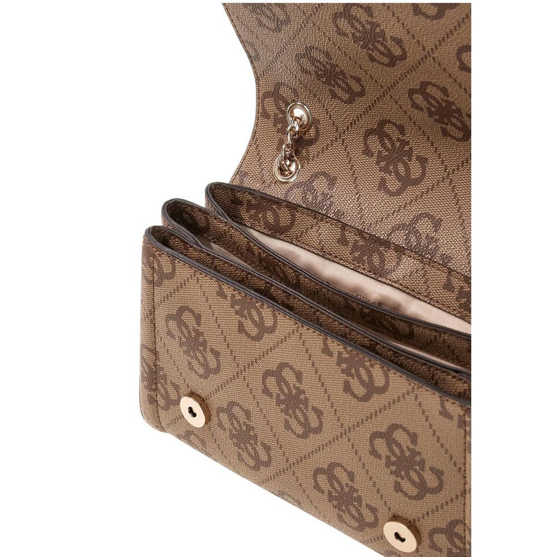 Guess Elsie Bicolor Polyurethane Handbag - Elegant & Practical