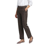 Street One Brown Polyester Casual Pants