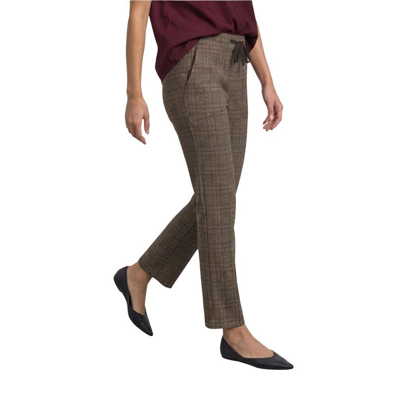 Street One Bonny MW L28 Brown Polyester Casual Pants