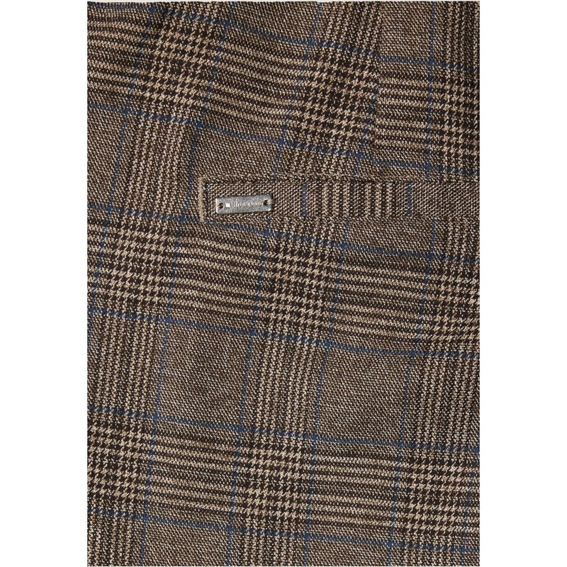 Street One Bonny MW L28 Brown Polyester Casual Pants
