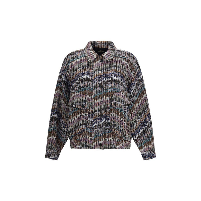 Missoni Caperdoni Multicolor Sequin Full-Length Jacket