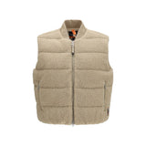 Parajumpers Beige Polyester Sleeveless Jacket