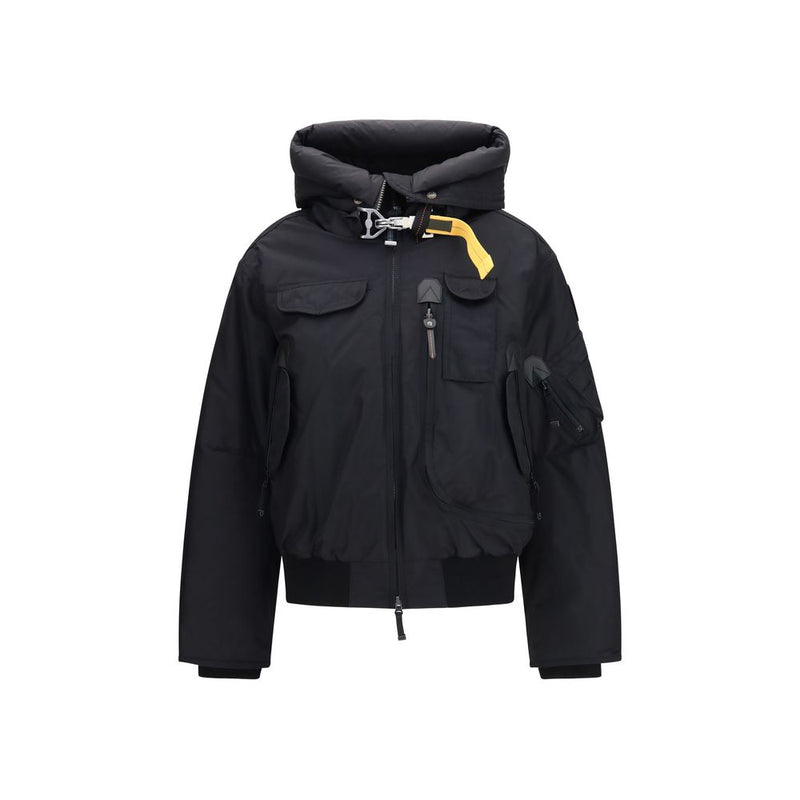 Parajumpers Gobi Black Polyamide Bomber Jacket for Women