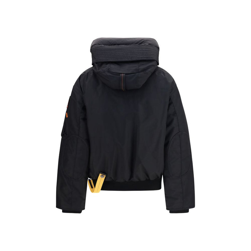 Parajumpers Gobi Black Polyamide Bomber Jacket for Women
