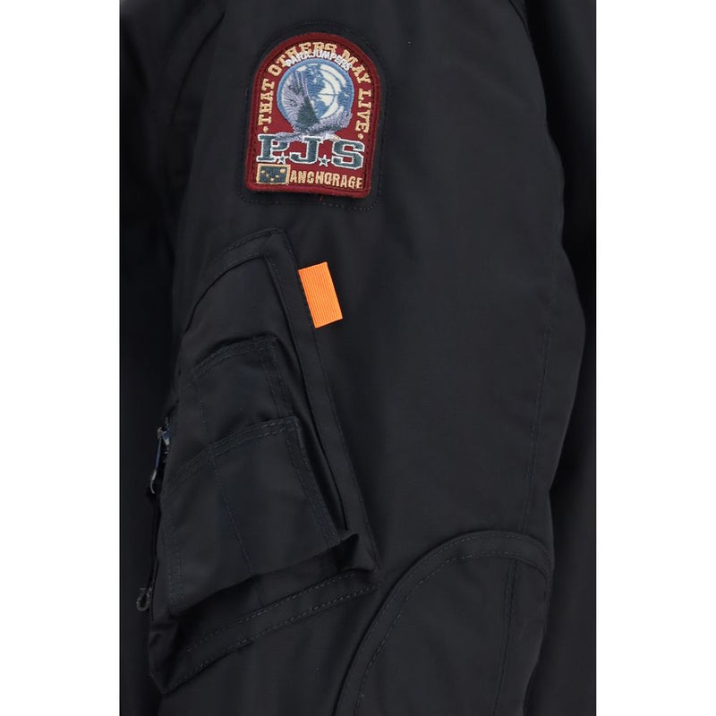 Parajumpers Gobi Black Polyamide Bomber Jacket for Women